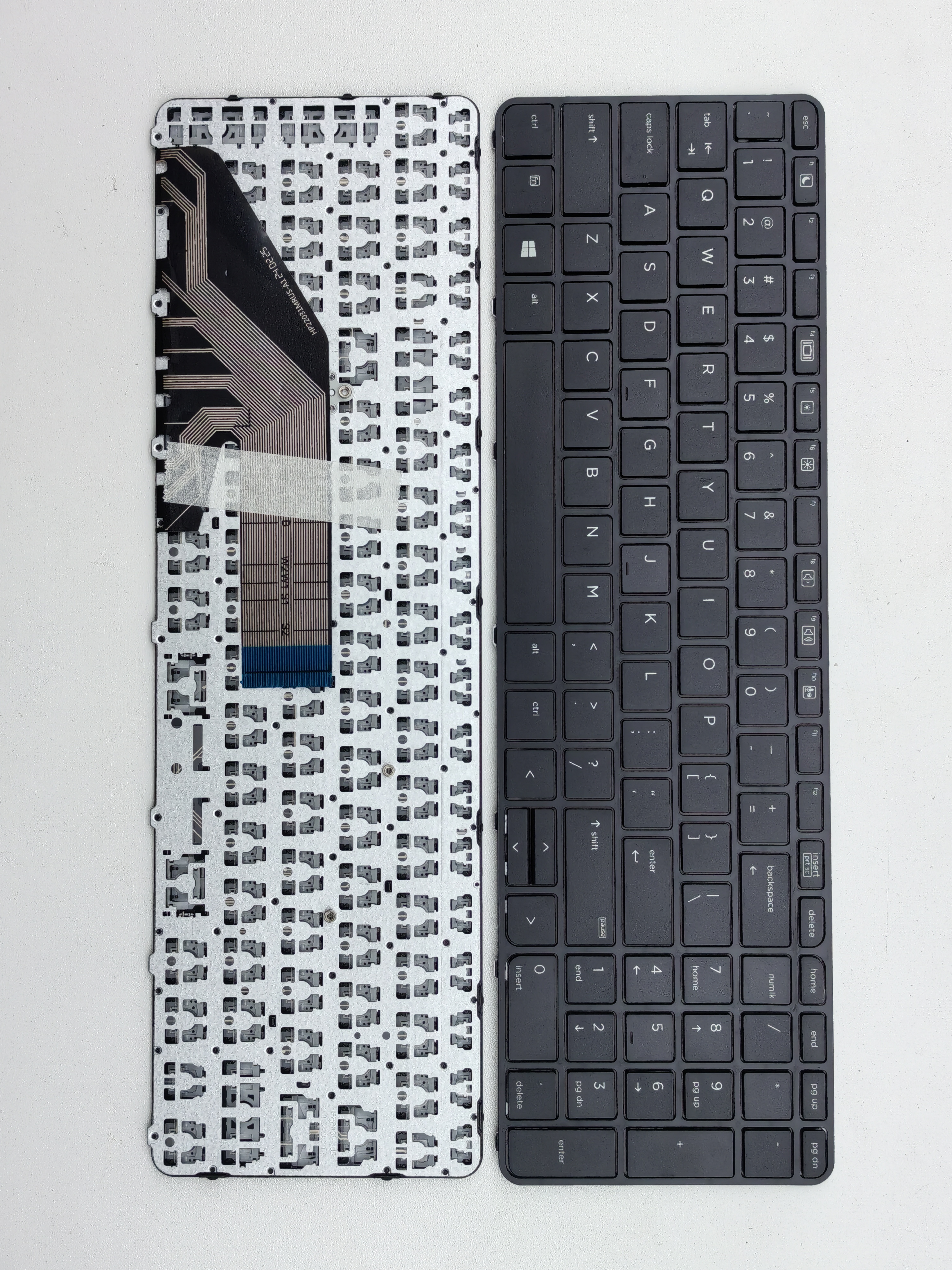 Picture of New Replacement Laptop Keyboard For HP 450G3/SK quality/455G3/470G3/475G3/650G2 BLACK FRAME BLACK (OEM) US Layout